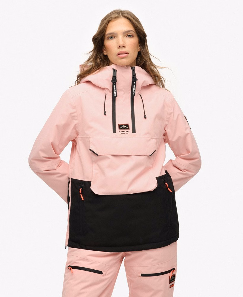 Freestyle ski-jas met overslag