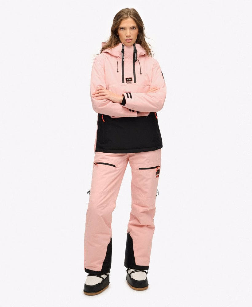 Freestyle ski-jas met overslag
