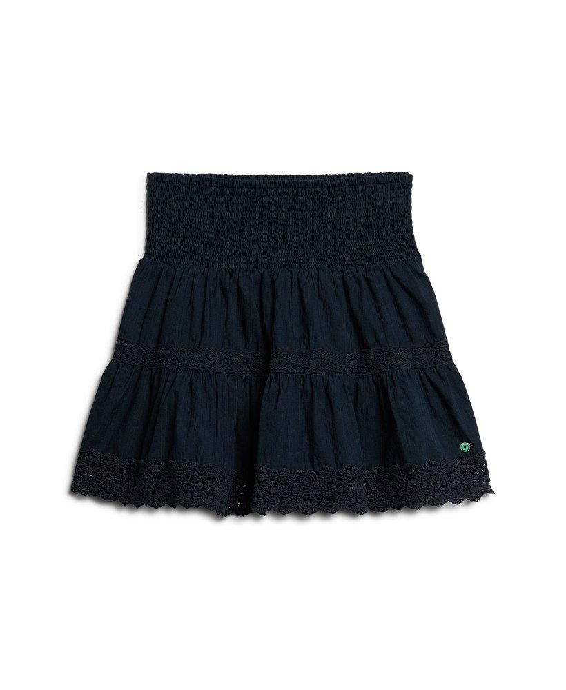 ibiza kanten minirok in eclipse navy