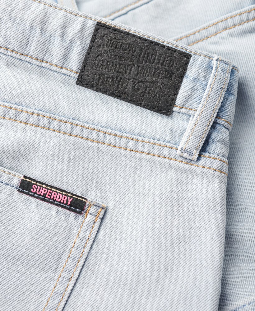 denim minirok in phoenix lichtblauw