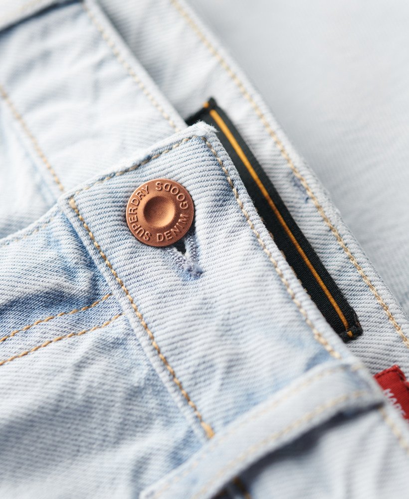 denim minirok in phoenix lichtblauw