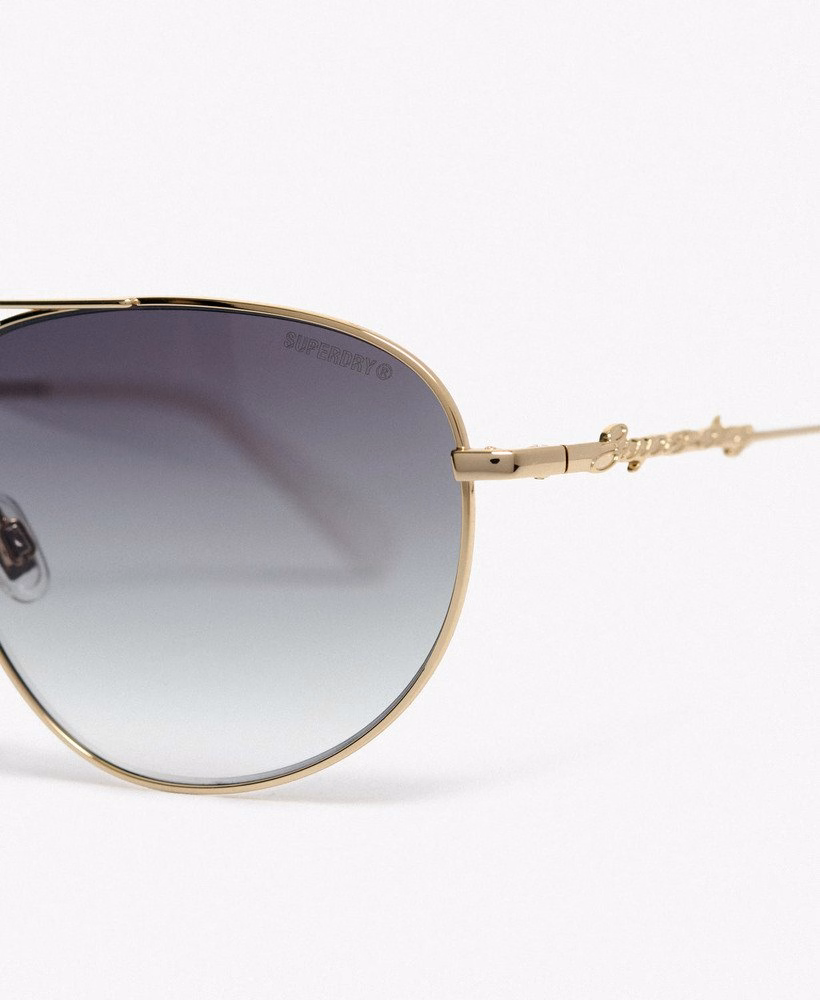 Aviator zonnebril met glazen met kleurverloop