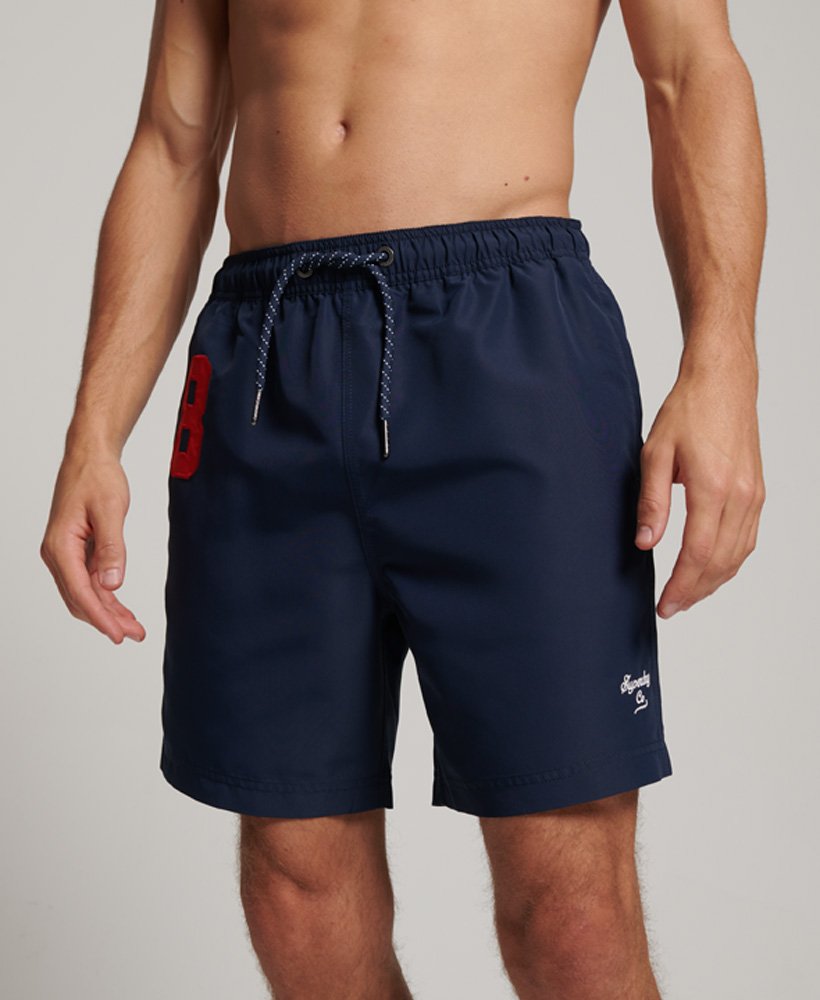 polo zwembroek van gerecycled materiaal in de kleur richest navy