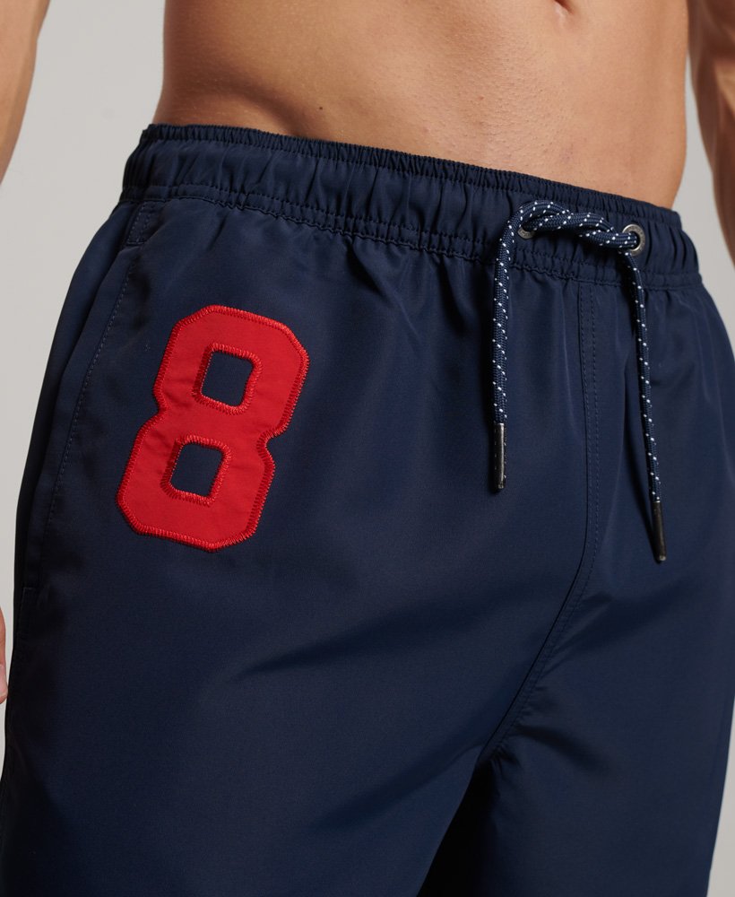 polo zwembroek van gerecycled materiaal in de kleur richest navy