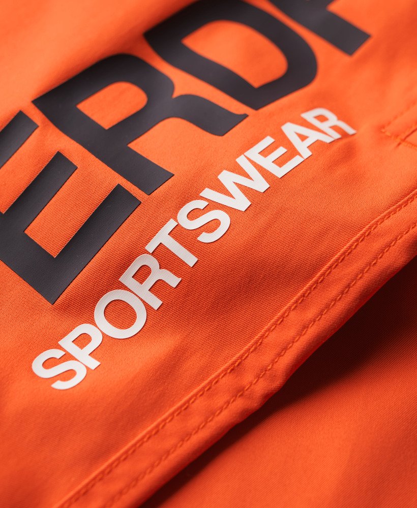 sportkleding gerecyclede boardshorts in oranje