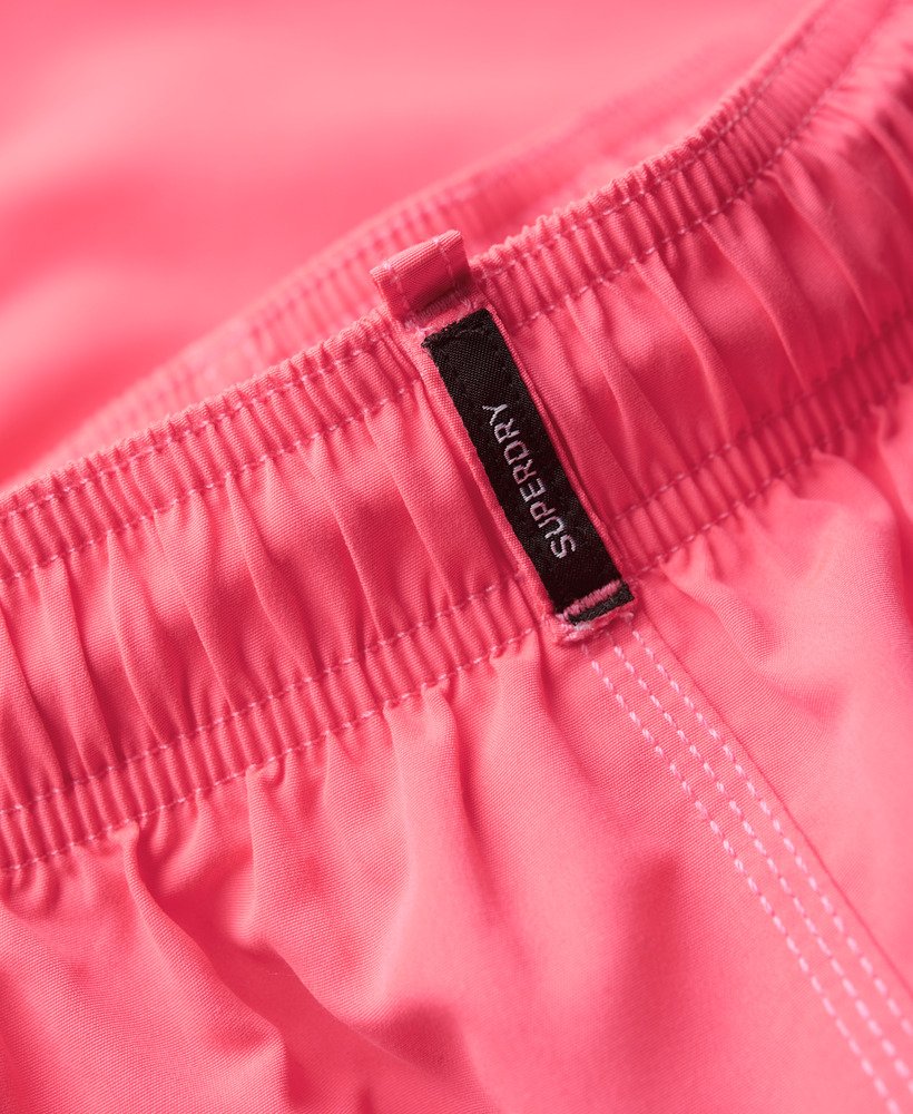sportswear logo 17-inch gerecyclede zwembroek in shocking pink