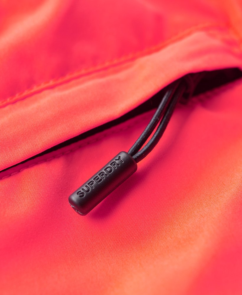 sportswear logo 17-inch zwembroek van gerecycled materiaal in hyper fire coral