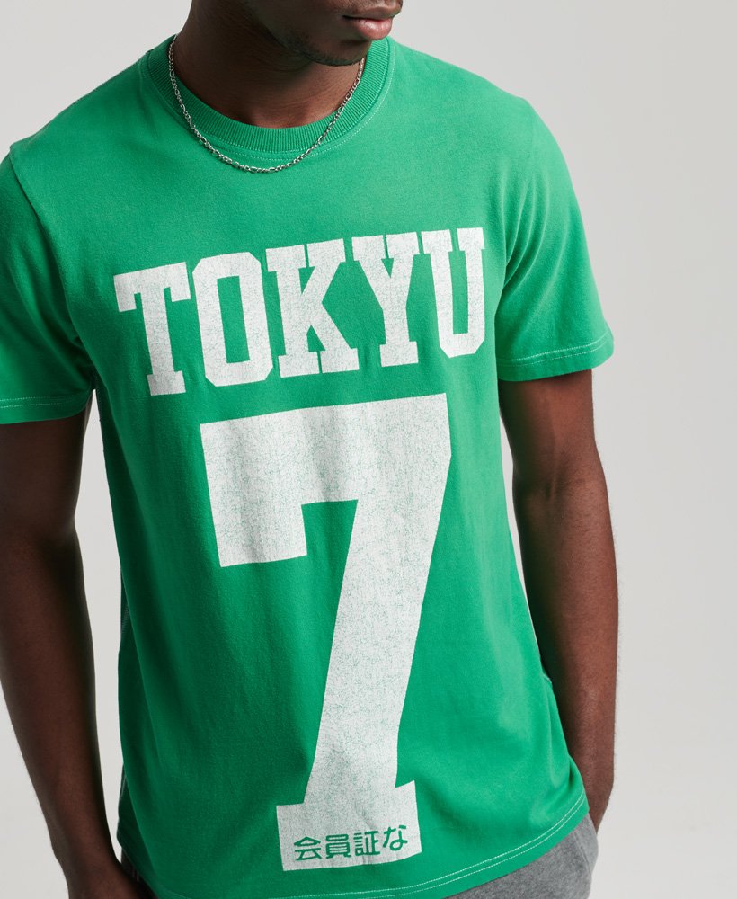 limited edition vintage 03 rework classic t-shirt in kelly green