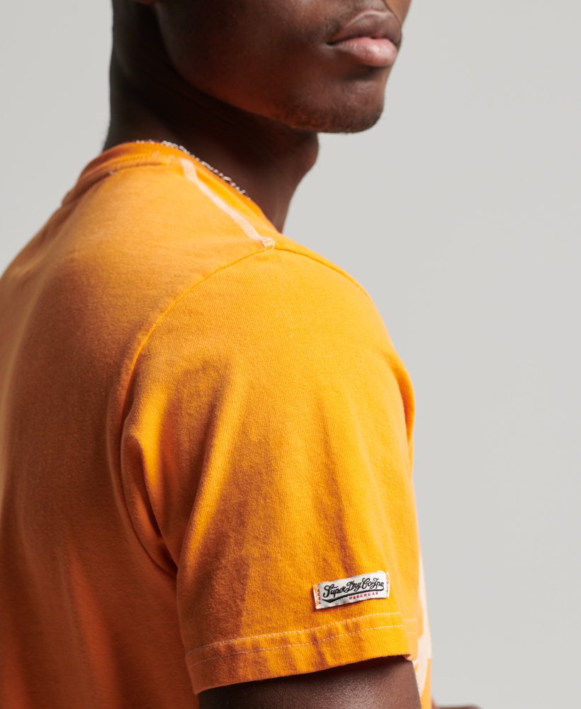 limited edition vintage 04 rework classic t-shirt in jaffa orange