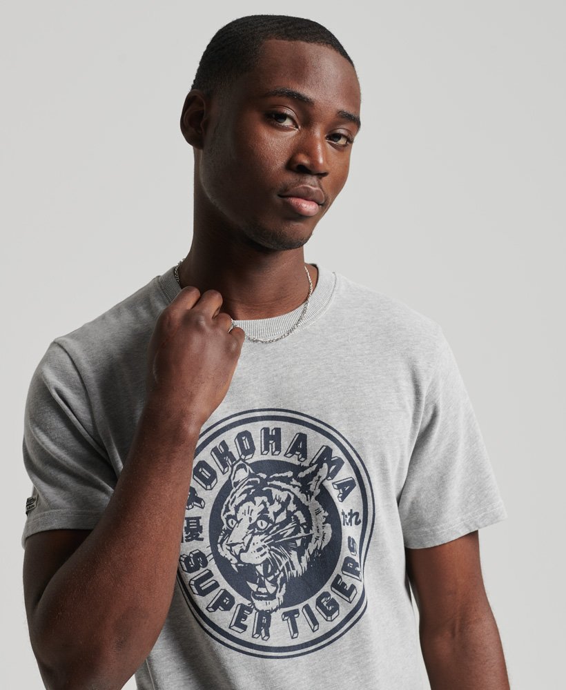 limited edition vintage 06 rework classic t-shirt in grey marl