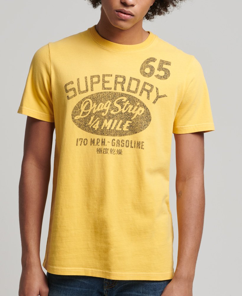 limited edition vintage 08 rework classic t-shirt in pigmentgeel