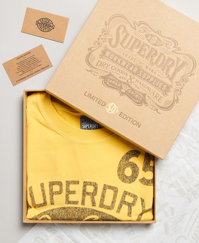 limited edition vintage 08 rework classic t-shirt in pigmentgeel