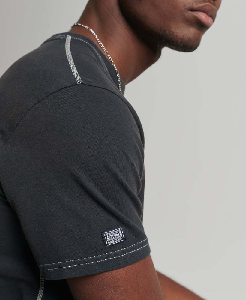 limited edition vintage 08 rework classic t-shirt in vintage black