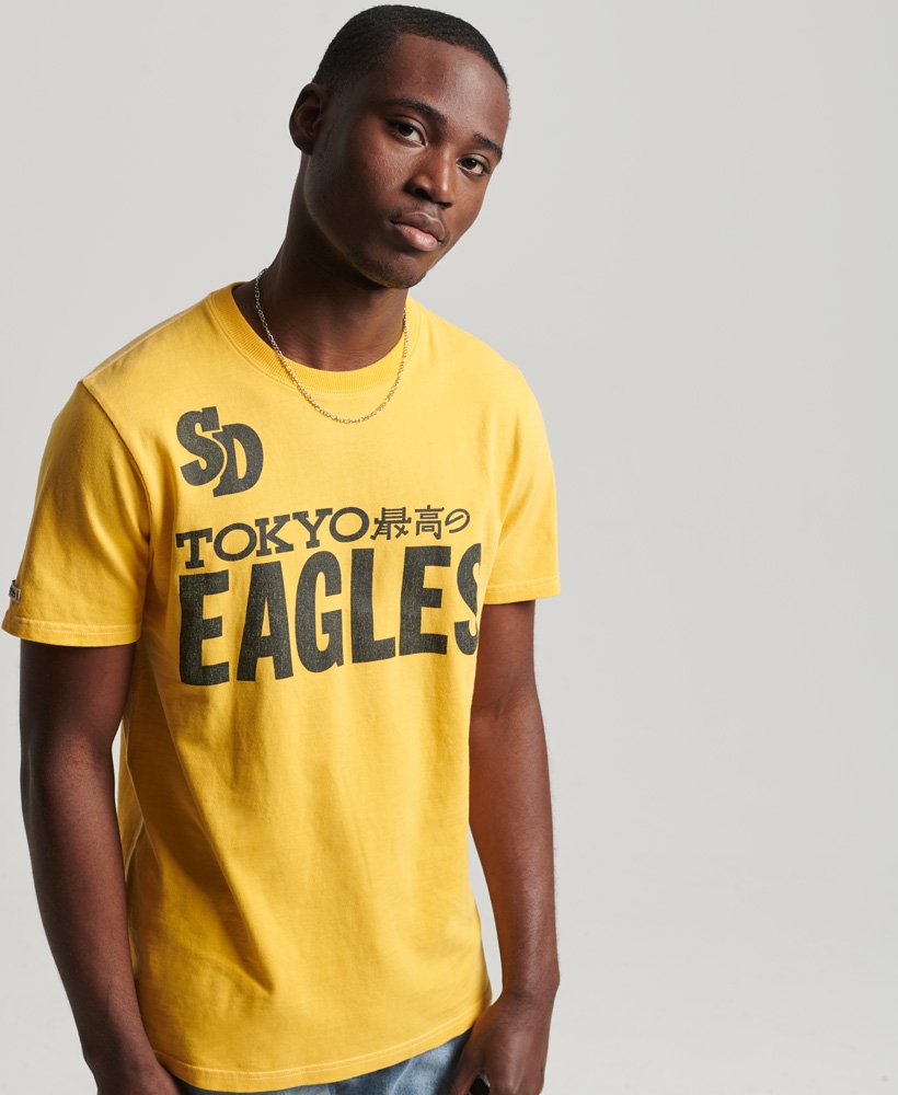 limited edition vintage 04 rework classic t-shirt in nieuw geel