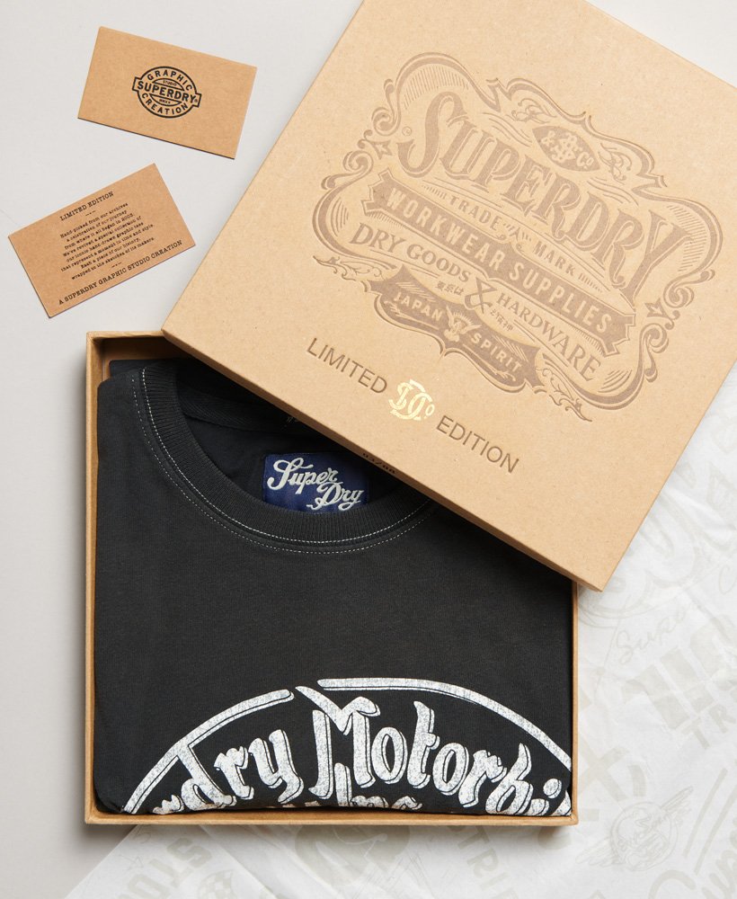 limited edition vintage 07 rework classic t-shirt in vintage blackgrey haze