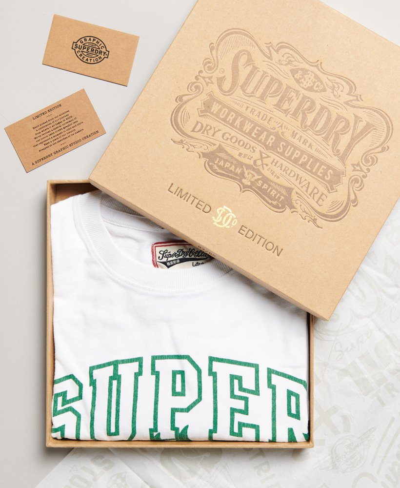 limited edition vintage 06 rework classic t-shirt in off white