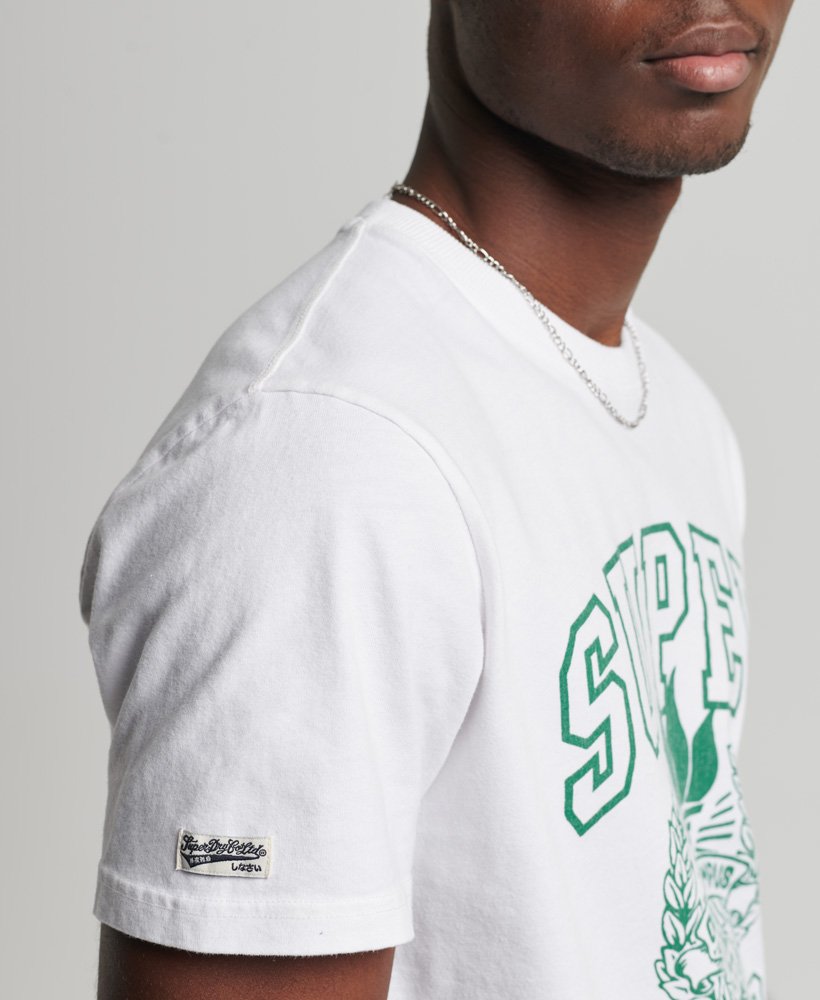 limited edition vintage 06 rework classic t-shirt in off white