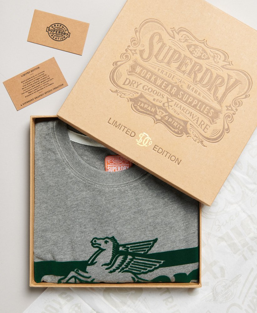 limited edition vintage 06 rework classic t-shirt in dark marl