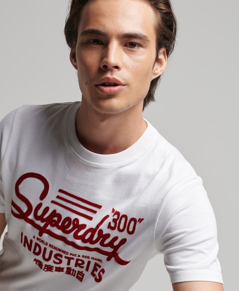 limited edition vintage 08 rework classic t-shirt in winter whitebordeaux