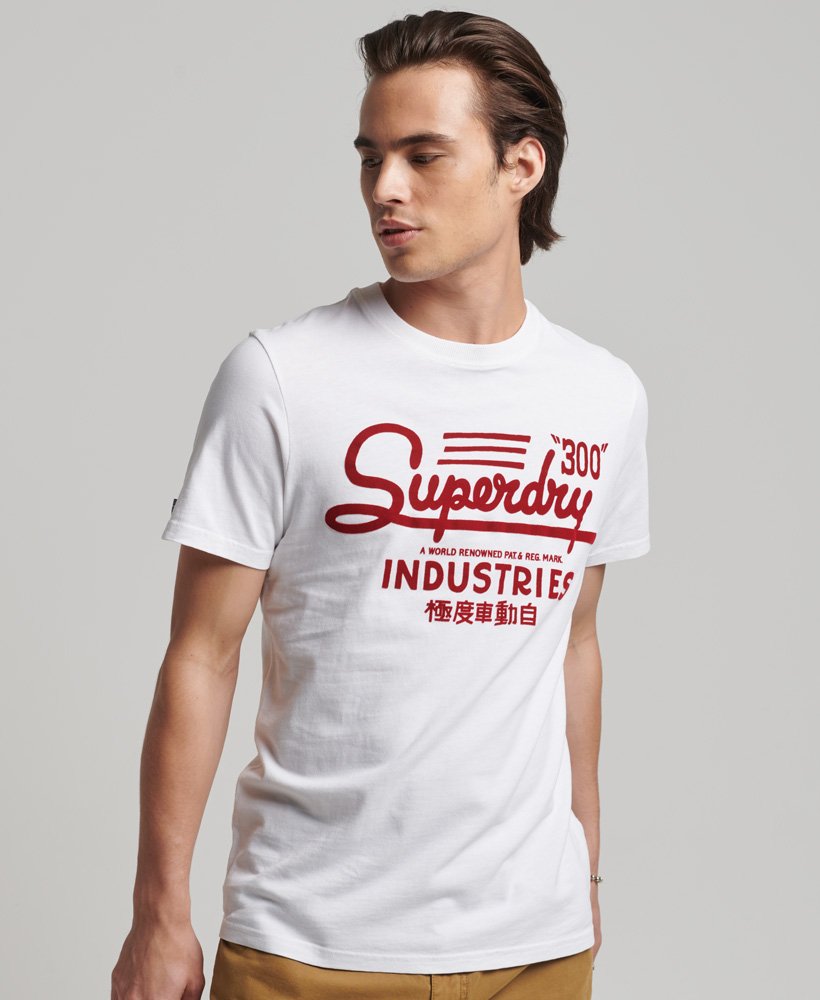 limited edition vintage 08 rework classic t-shirt in winter whitebordeaux