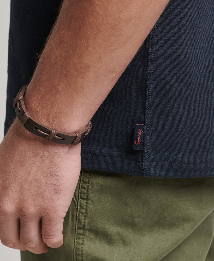 vernieuwd klassiek t-shirt in eclipse navy