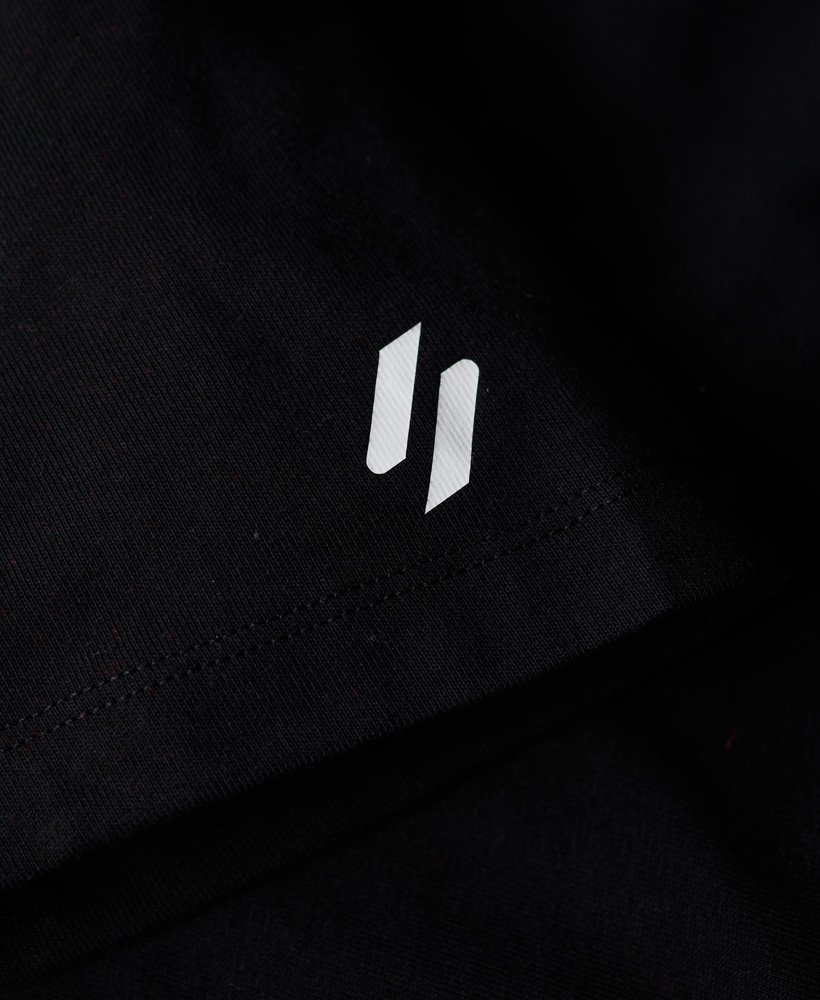 oversized t-shirt met logo-opdruk in zwart