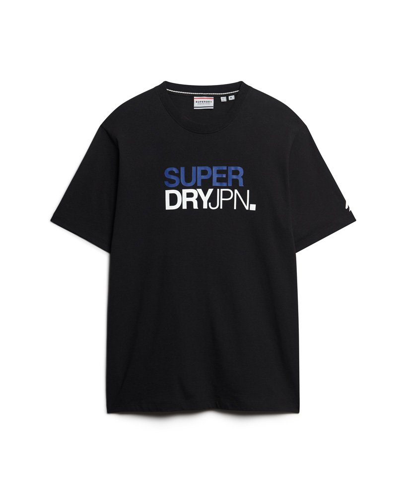 oversized t-shirt met logo-opdruk in zwart
