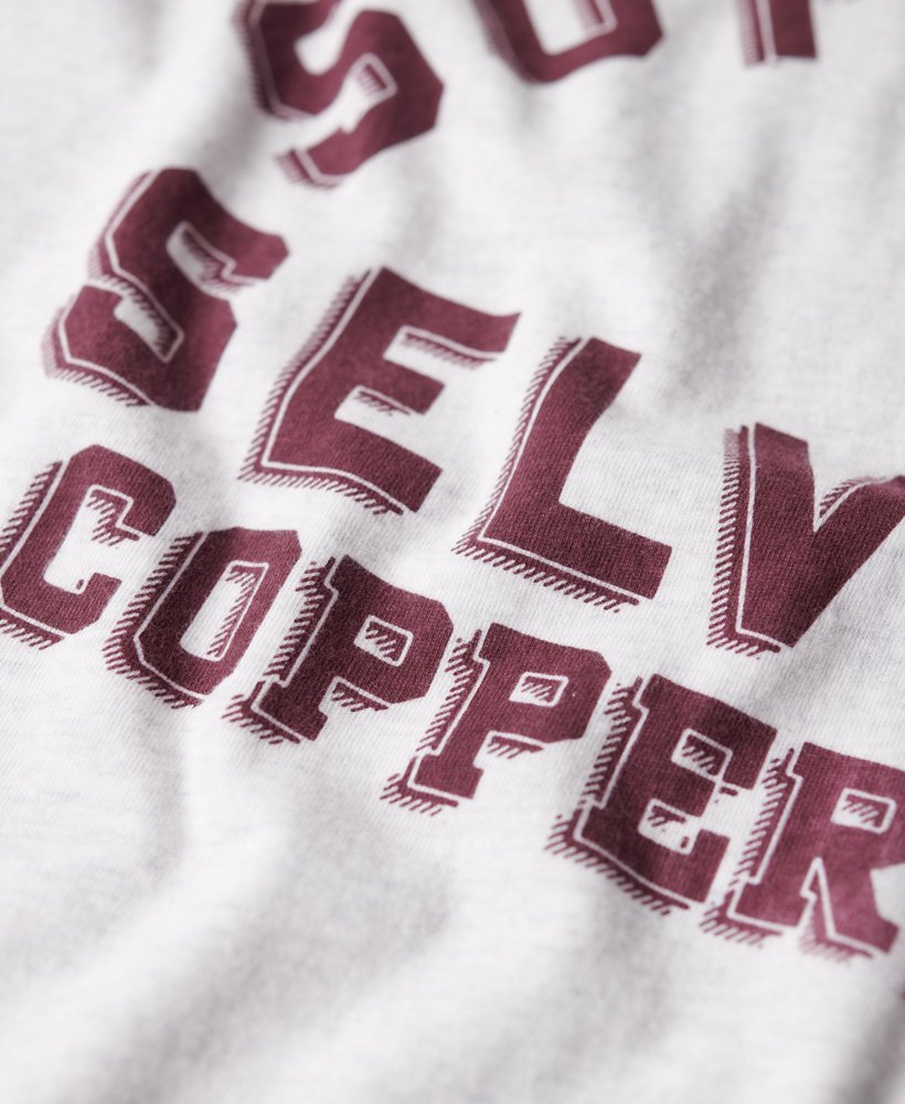 copper label workwear t-shirt in lightning grey grindle