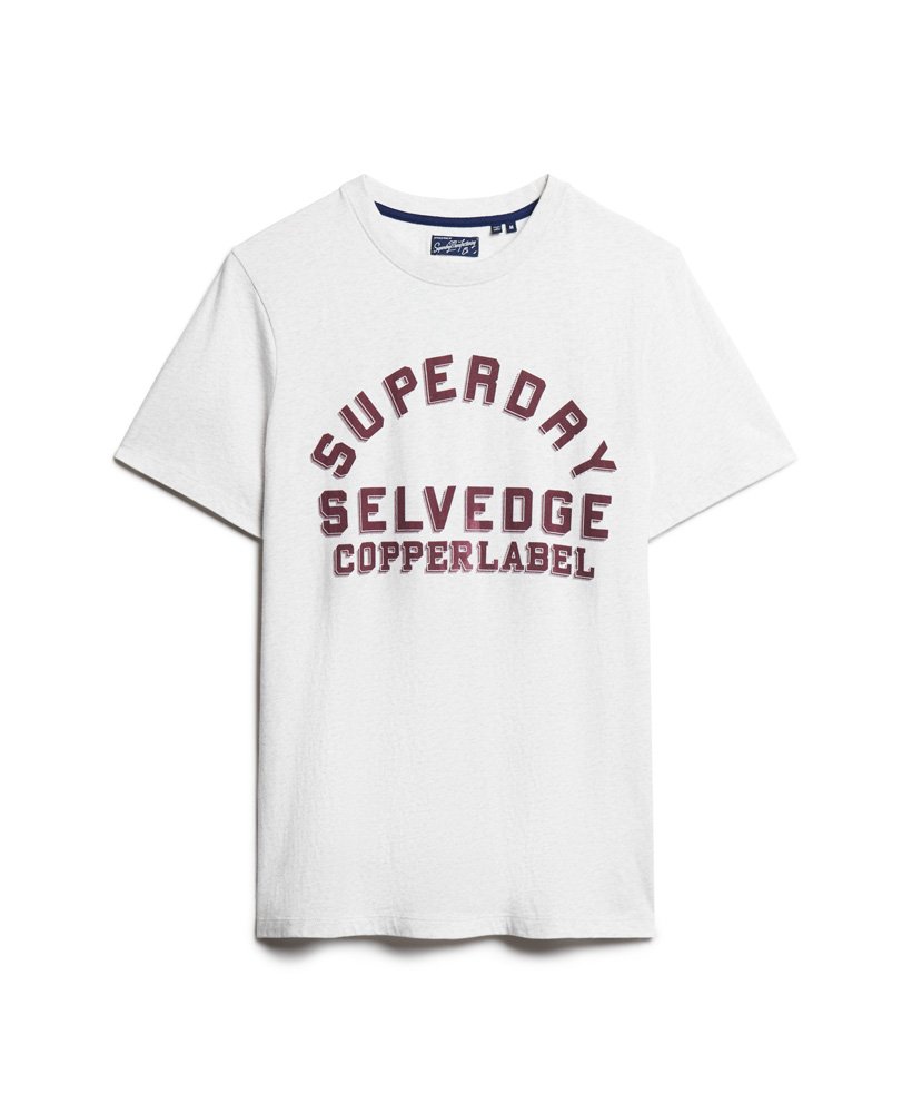 copper label workwear t-shirt in lightning grey grindle