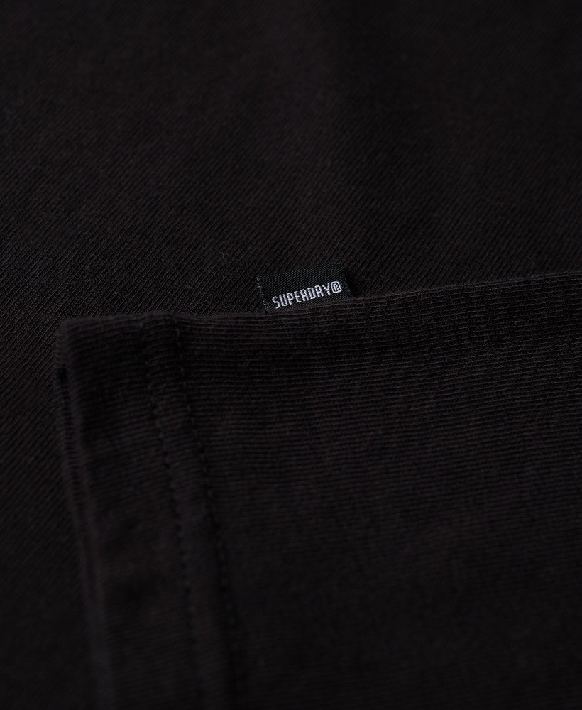 core logo loose t-shirt in black fade