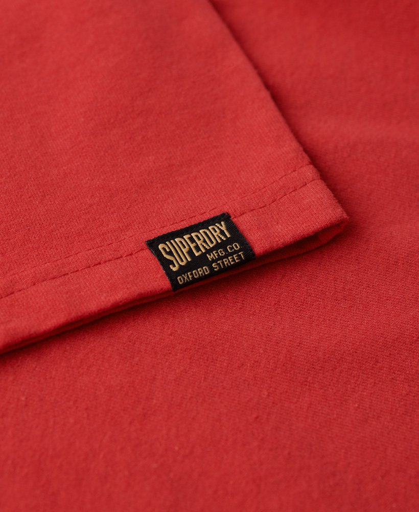 klassiek heritage t-shirt in ferra red marl