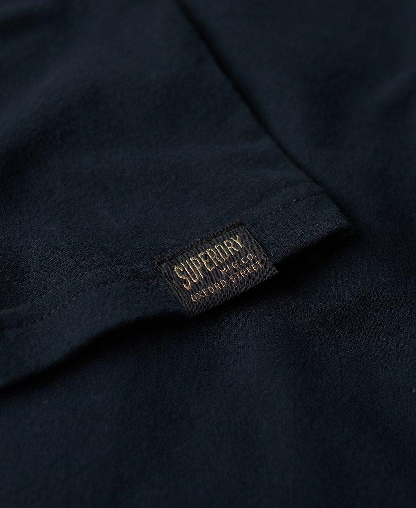 vintage logo duo t-shirt in eclipse navy
