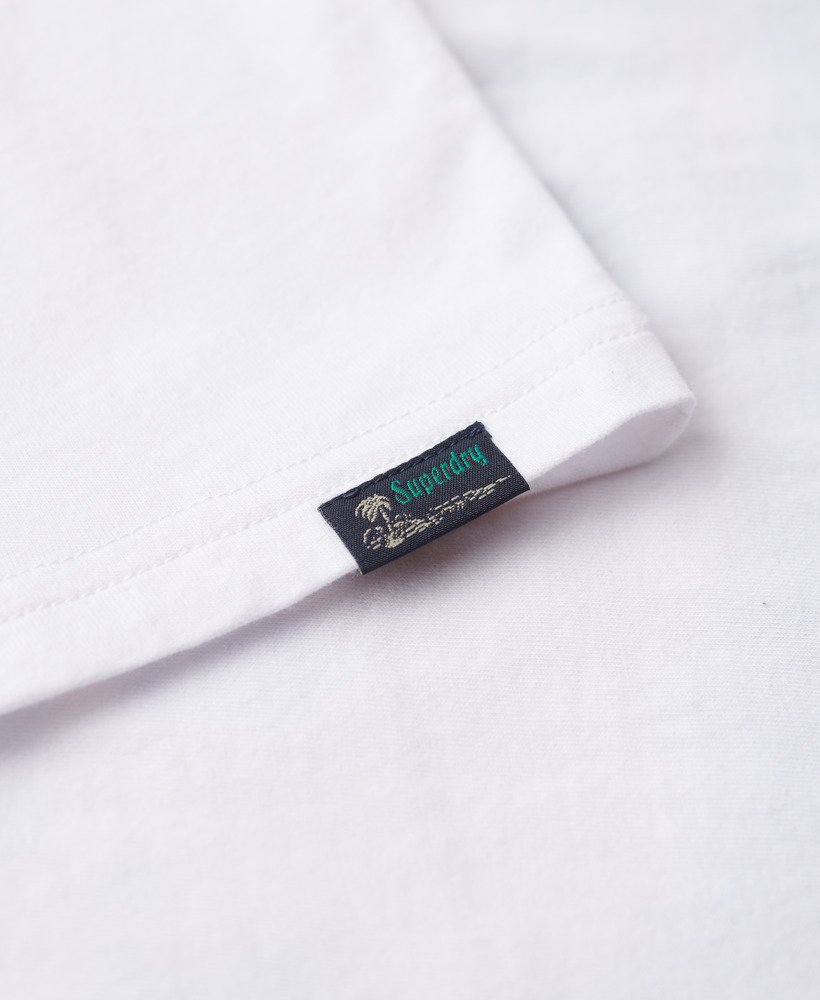 neon vintage logo t-shirt in optic