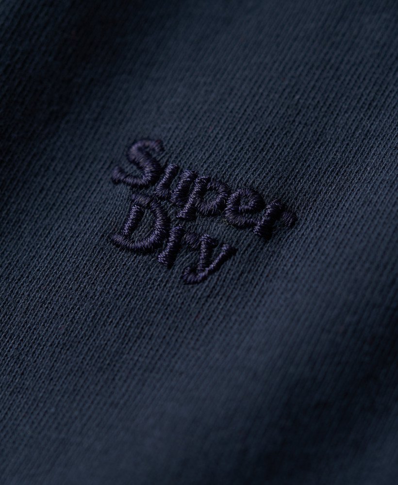 vintage gewassen t-shirt in eclipse navy