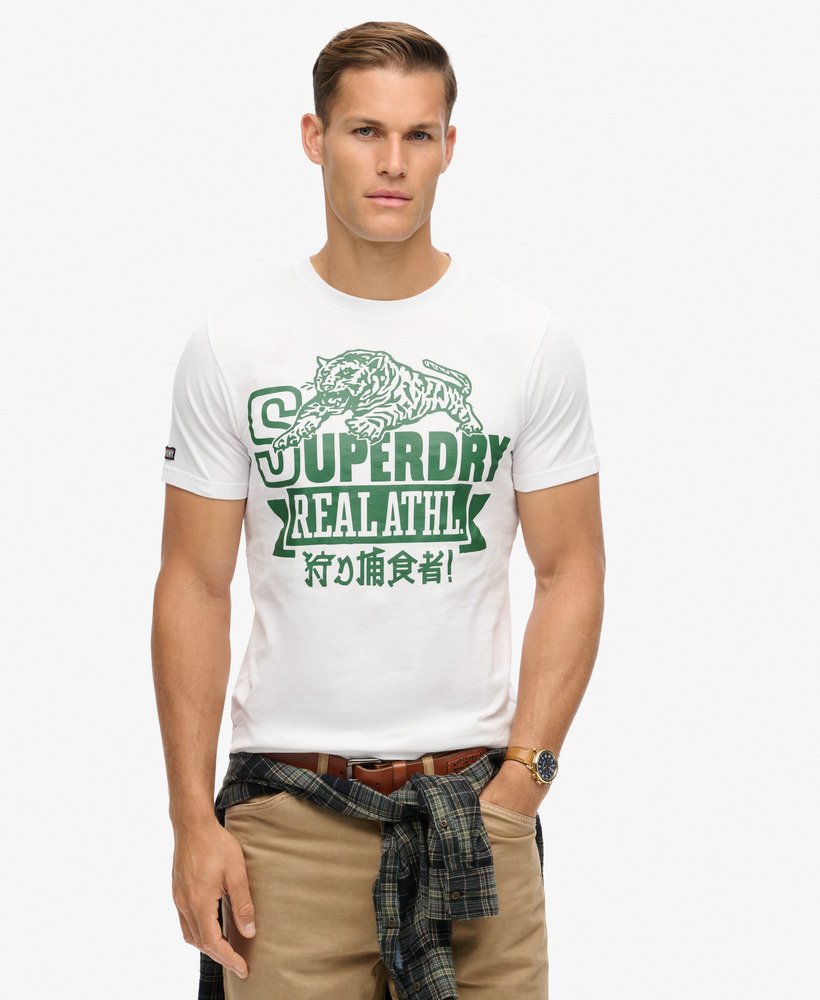 klassiek sportief t-shirt in optic