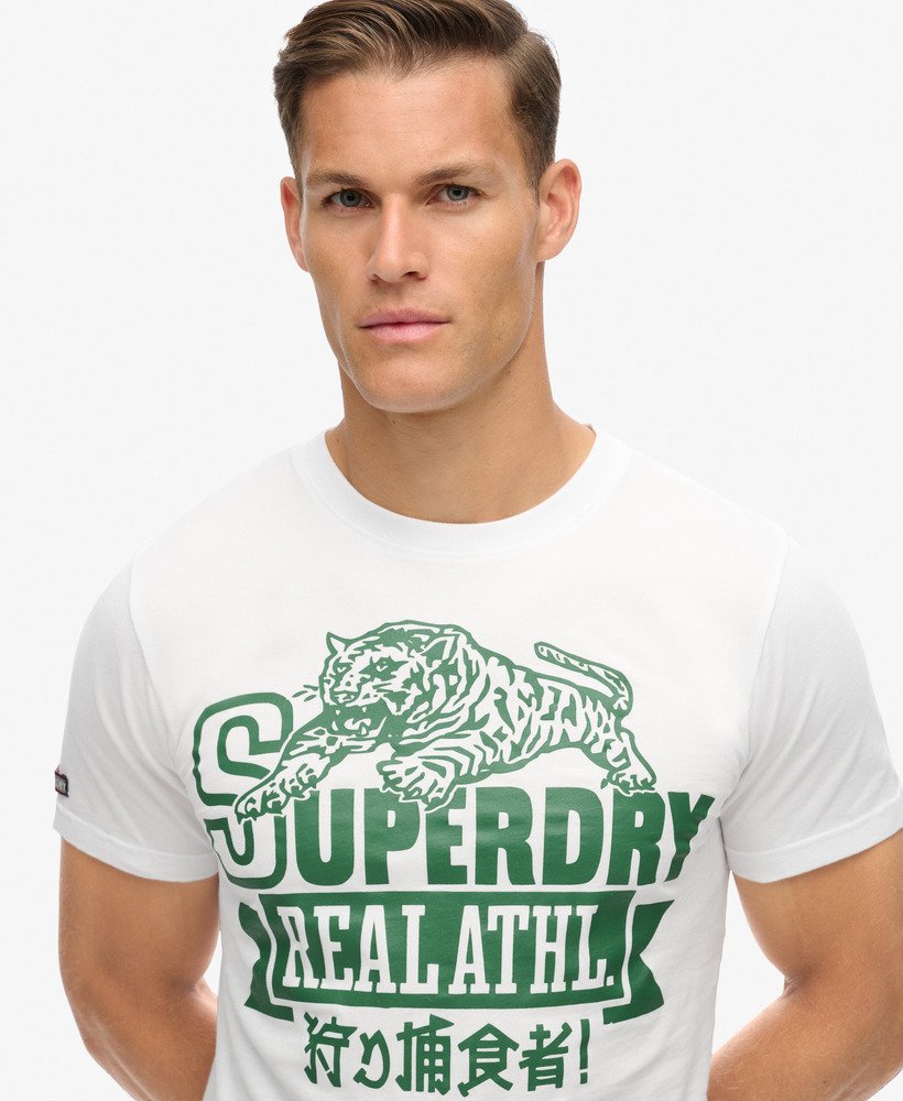 klassiek sportief t-shirt in optic
