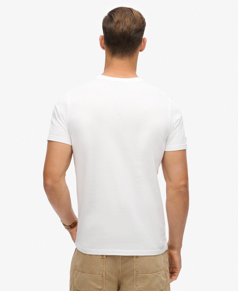 klassiek sportief t-shirt in optic