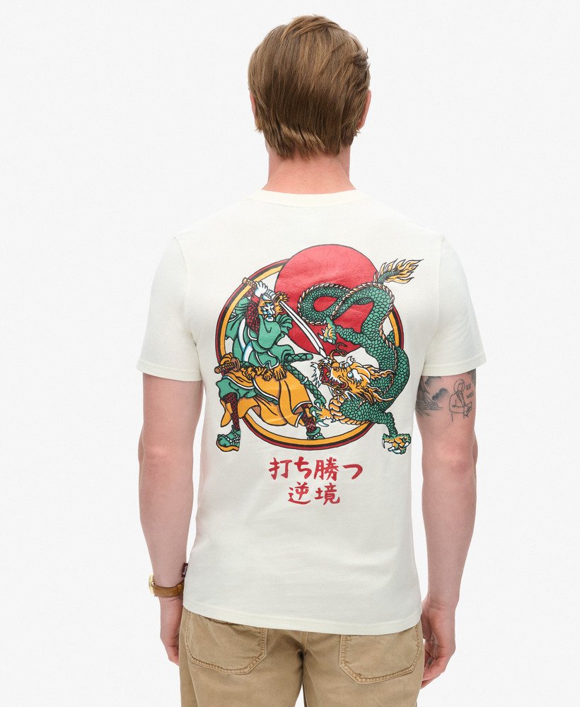 tokyo graphic t-shirt in off white