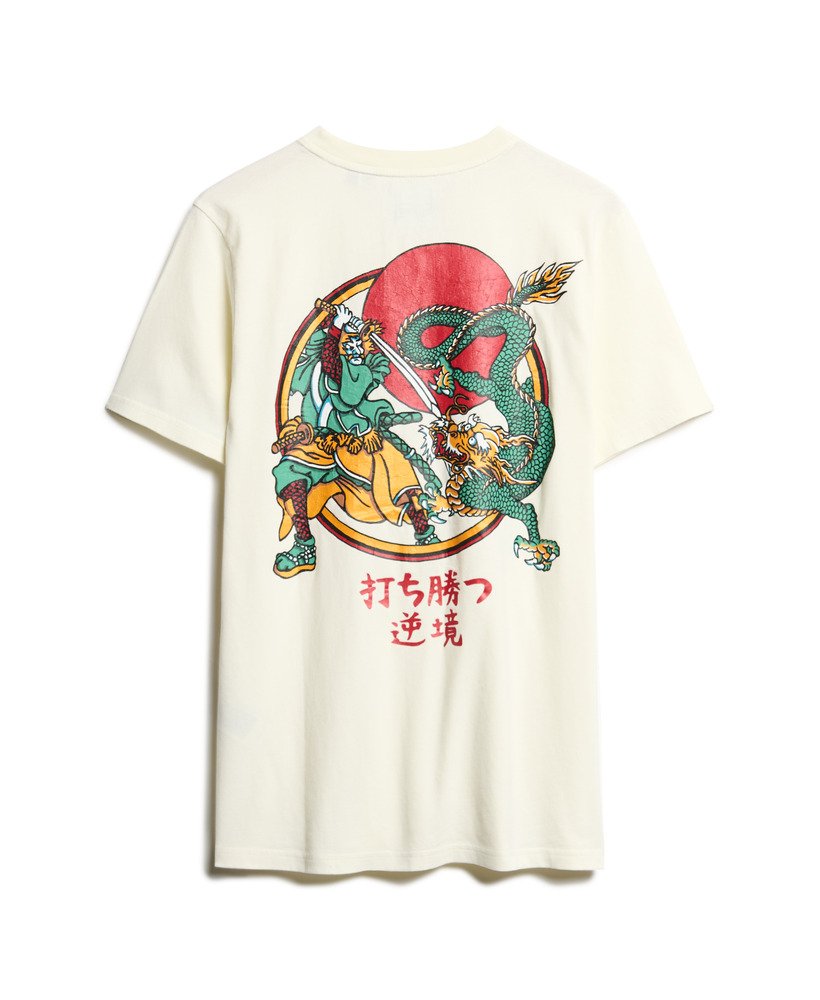 tokyo graphic t-shirt in off white