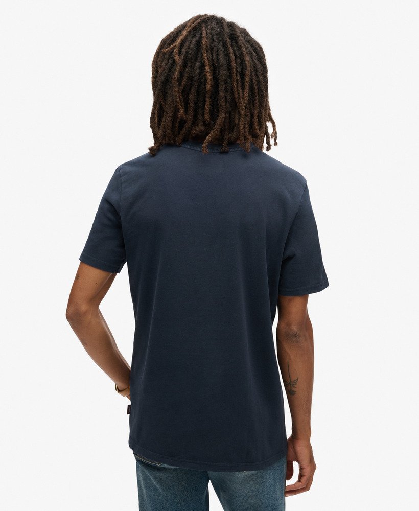 tokyo graphic t-shirt in diepblauw