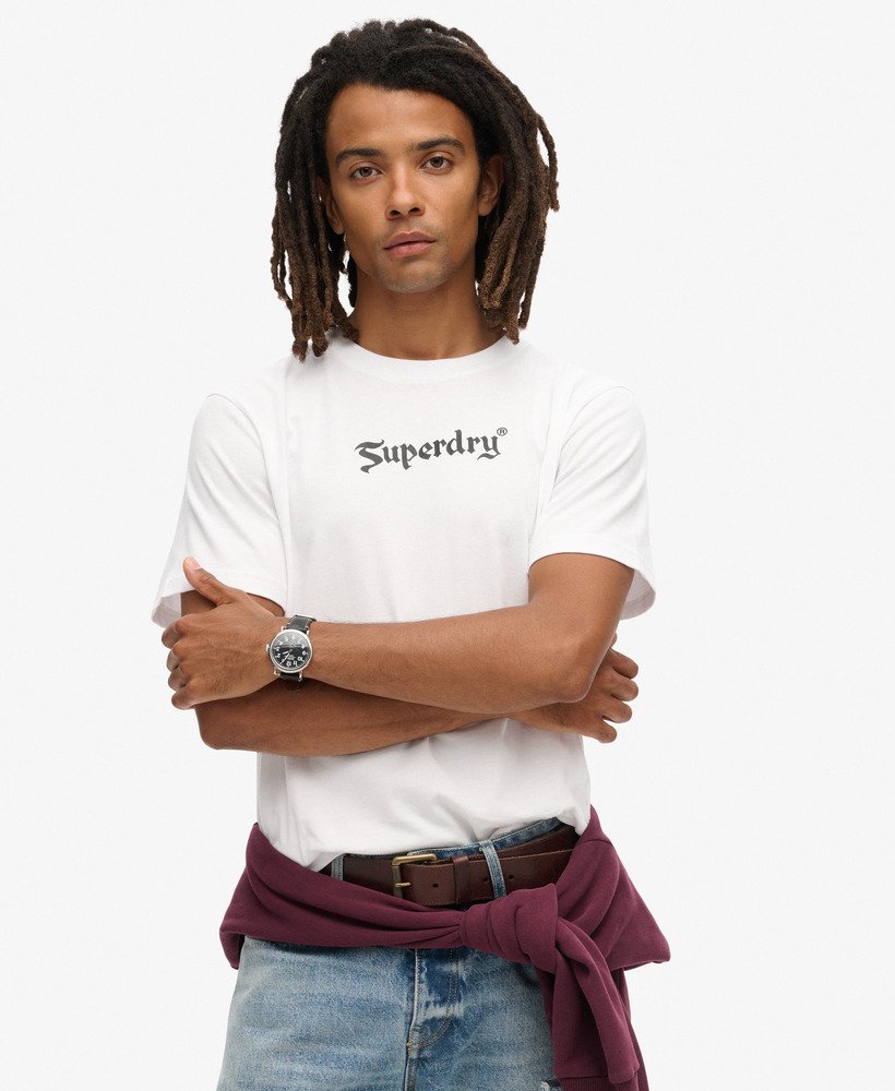 retro rock graphic t-shirt in optic