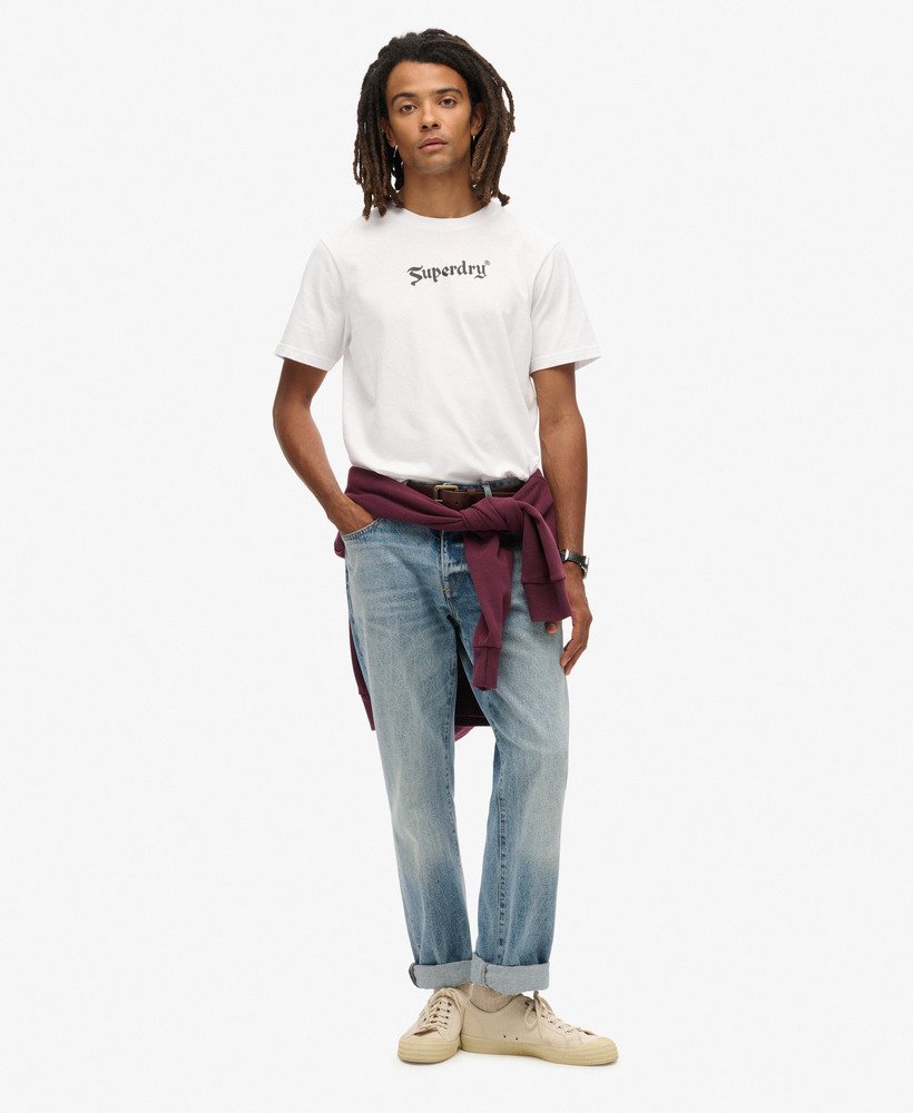 retro rock graphic t-shirt in optic