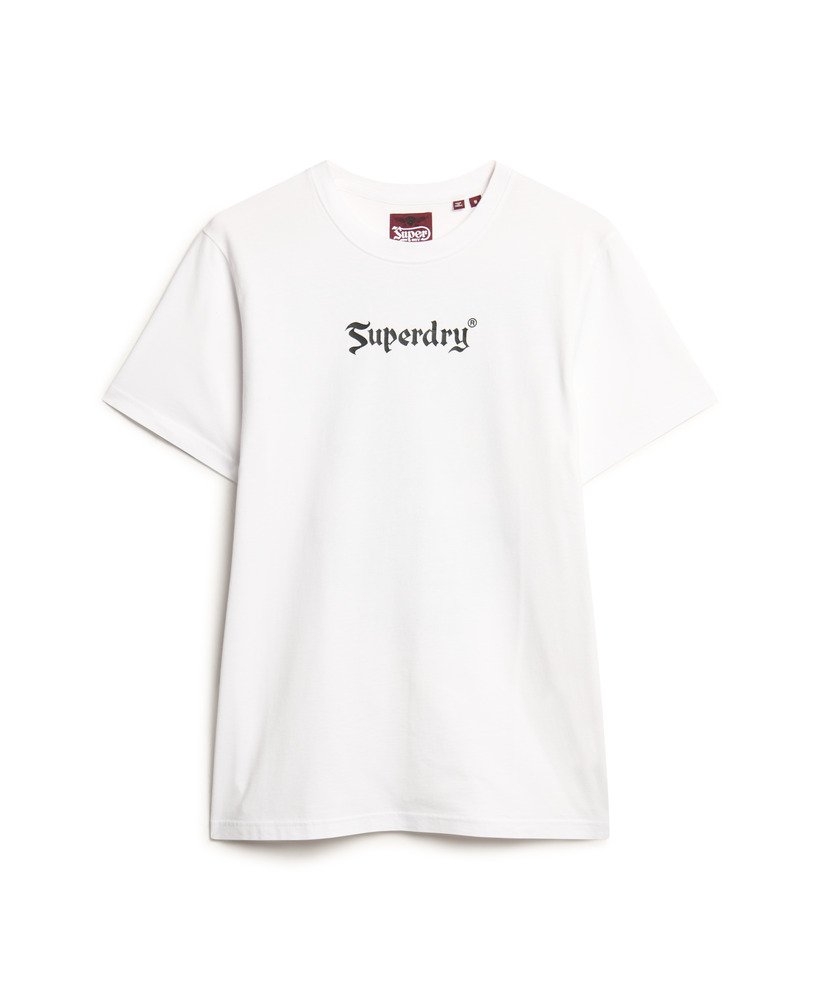 retro rock graphic t-shirt in optic