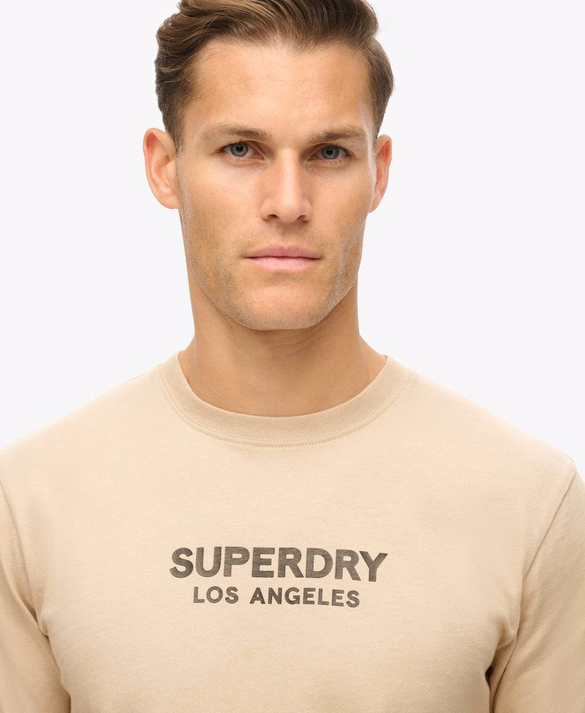 Luxe sportief T-shirt met losse pasvorm