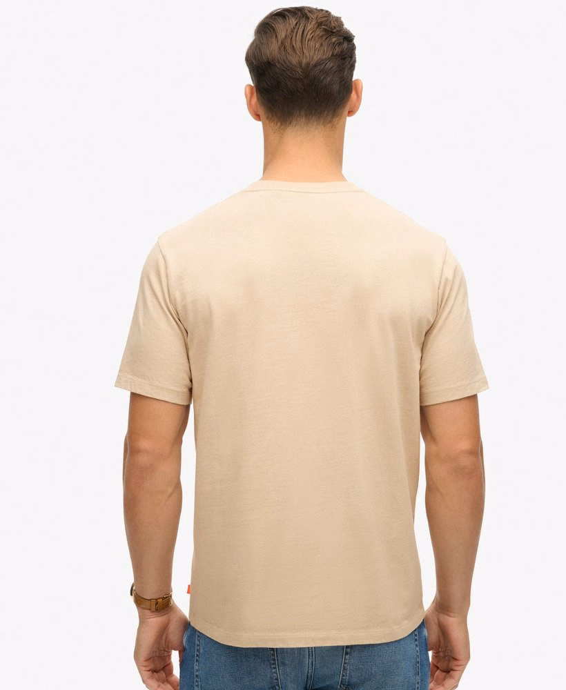 Luxe sportief T-shirt met losse pasvorm