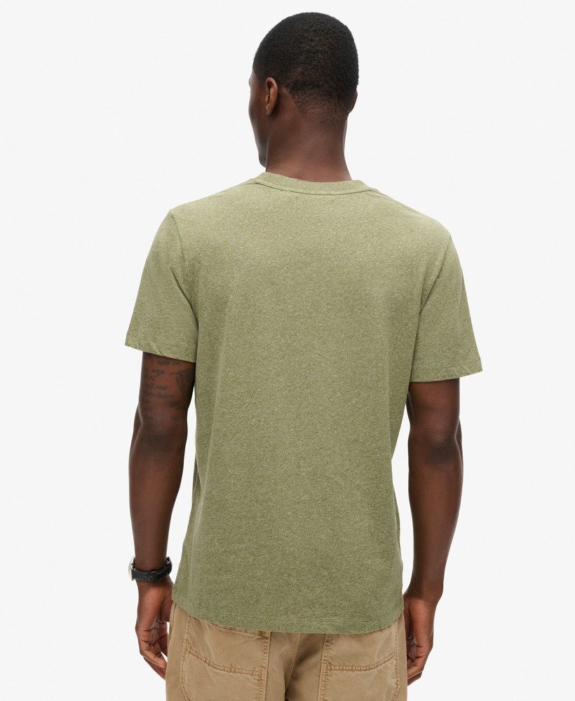 copper label workwear t-shirt in hushed olive grit