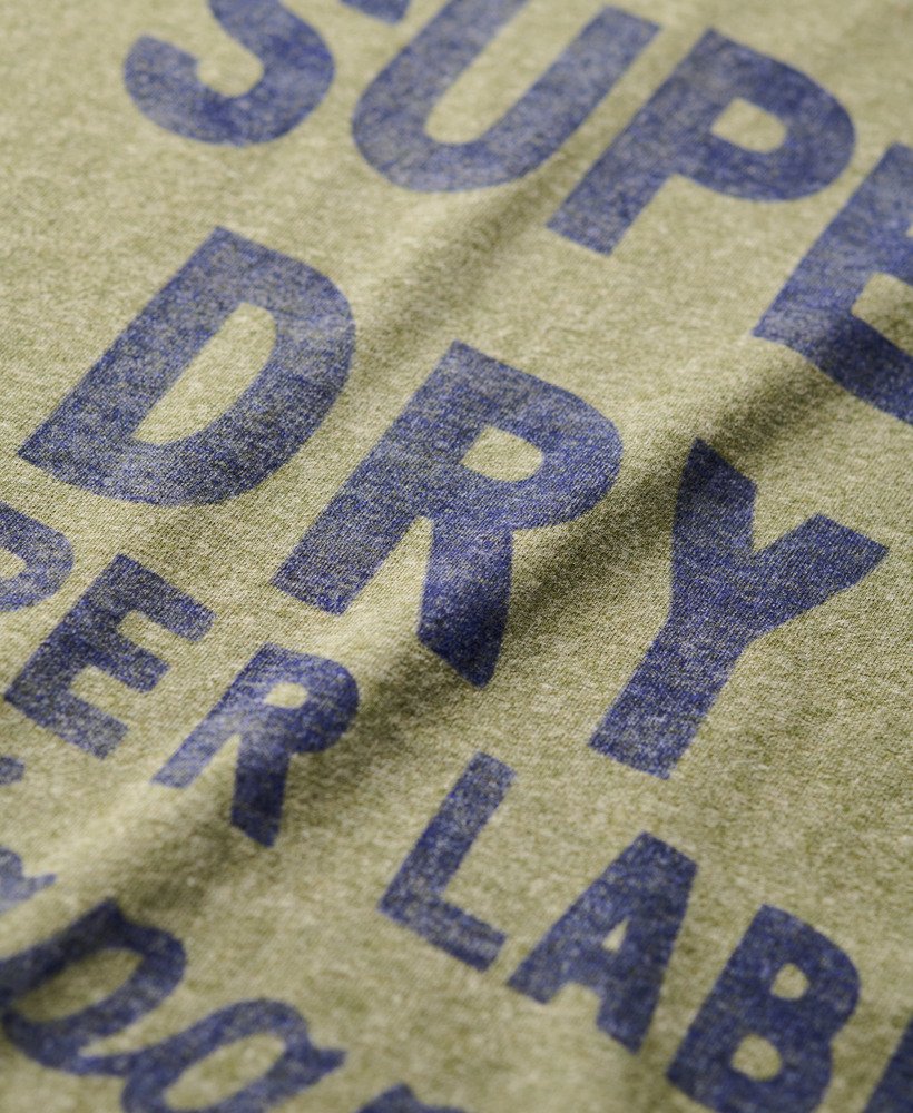 copper label workwear t-shirt in hushed olive grit