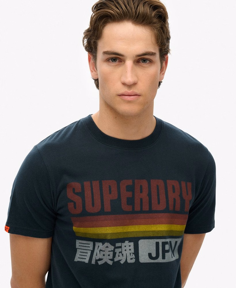 Japan Stripe Relaxed T-shirt