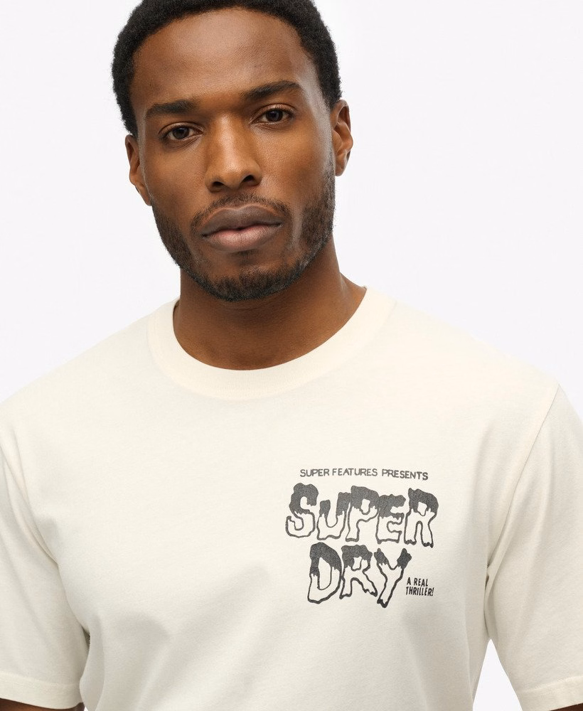 B-film graphic loose T-shirt