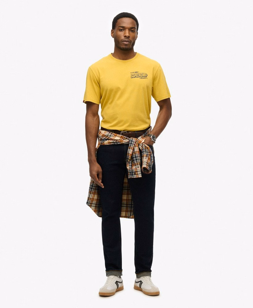 B-film graphic loose T-shirt